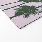 palm trees sunset iii Welcome Mat Gallery Image 2