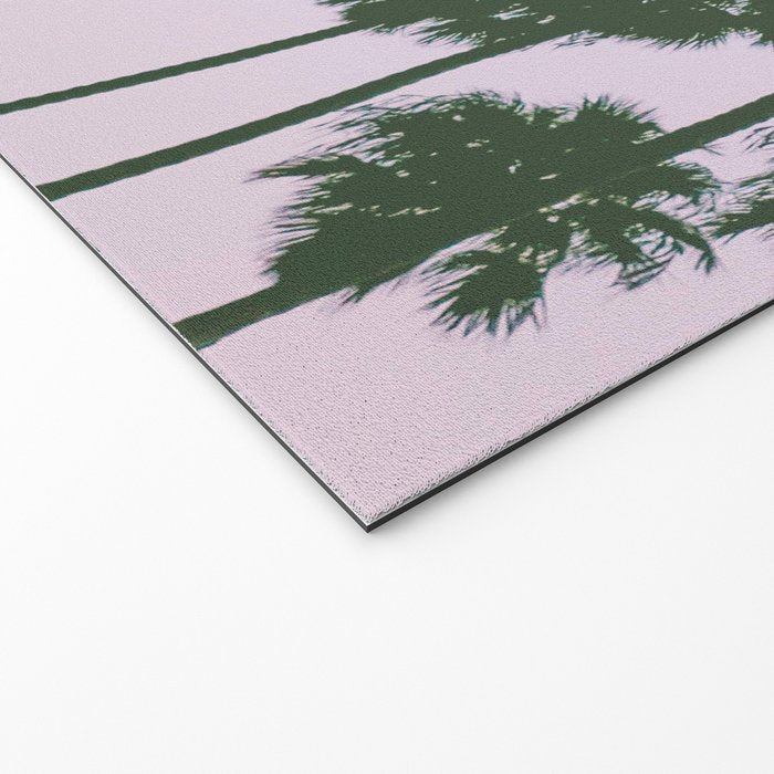 palm trees sunset iii Welcome Mat Gallery Image 2