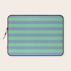 Horizontal Colorblock Stripes Laptop Sleeve Gallery Image 1