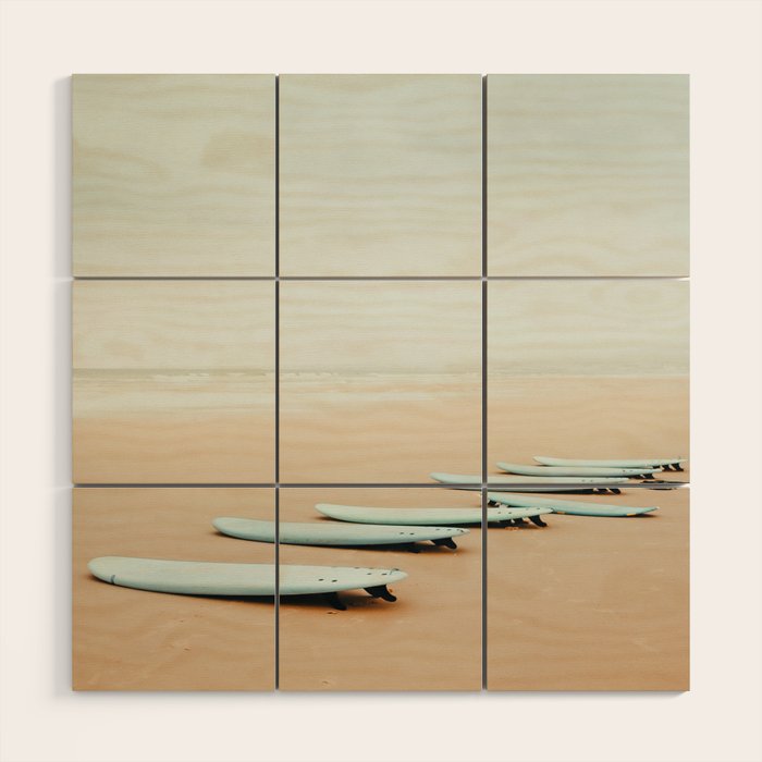 Out Surfing 2 Wood Wall Art Gallery Image 1