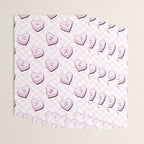 Pink love heart candy checkered pattern Wrapping Paper Gallery Image 3