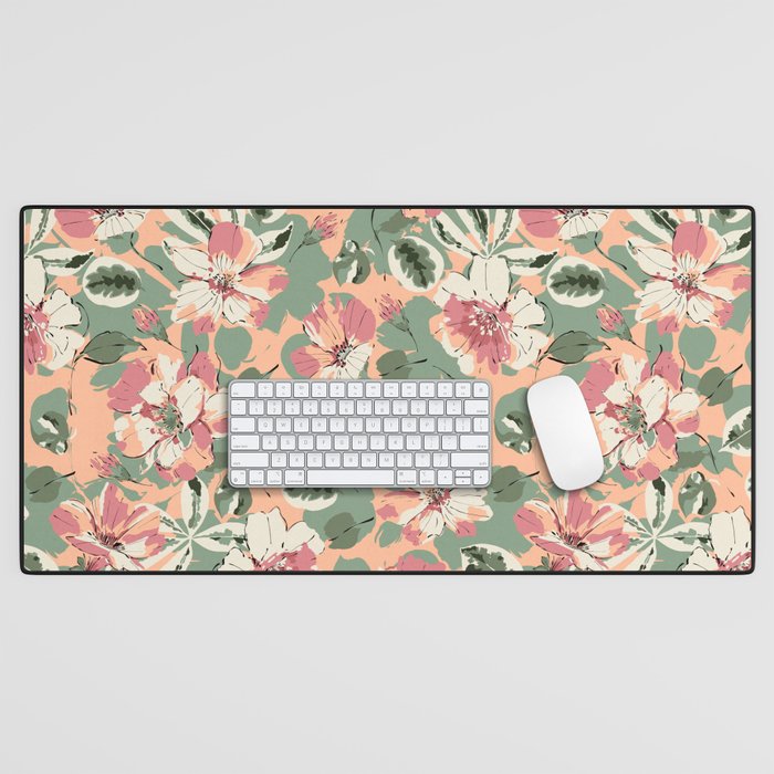 Modern tropical garden PFG2 Desk Mat Gallery Image 1