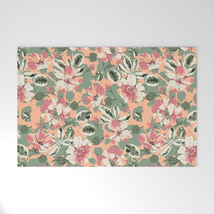 Modern tropical garden PFG2 Welcome Mat Gallery Image 1