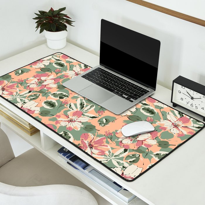 Modern tropical garden PFG2 Desk Mat Gallery Image 2