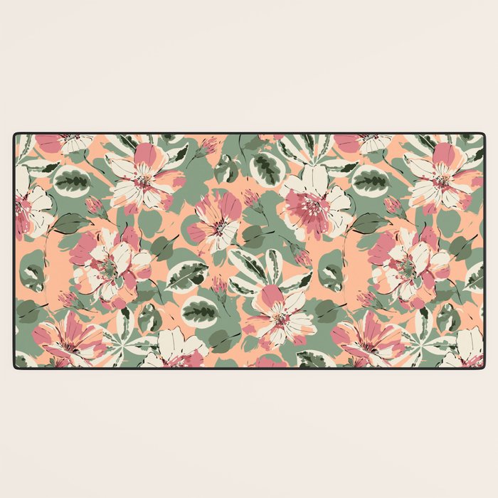 Modern tropical garden PFG2 Desk Mat Gallery Image 3