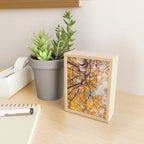 Yellow Autumn Birch Tree in the Maine Woods Mini Art Print Gallery Image 2