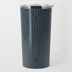 Art Deco Arch Pattern LXIII Travel Mug Gallery Image 1