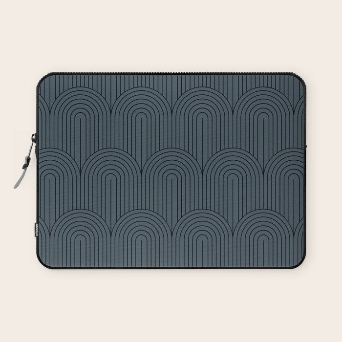 Art Deco Arch Pattern LXIII Laptop Sleeve Gallery Image 1