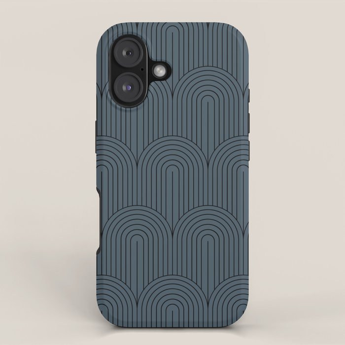 Art Deco Arch Pattern LXIII iPhone Case Gallery Image 1