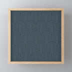 Art Deco Arch Pattern LXIII Mini Art Print Gallery Image 1