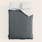 Art Deco Arch Pattern LXIII Duvet Cover Gallery Image 6