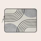 Sun Arch Double - Grey Laptop Sleeve Gallery Image 1