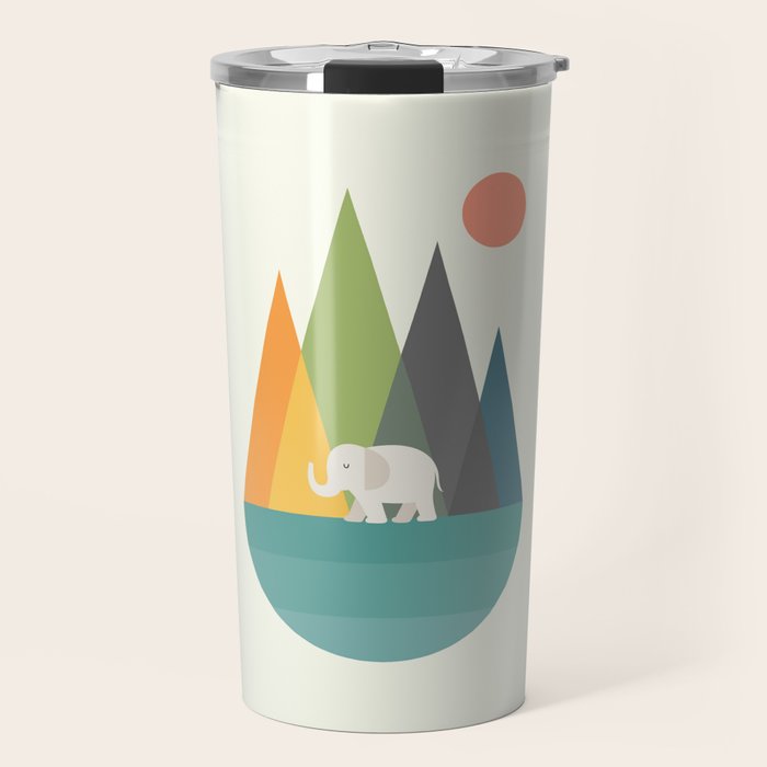 Walk In Peace Travel Mug Gallery Image 1