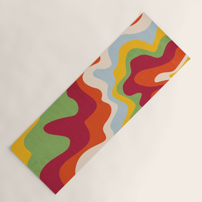 Candy Swirl Yoga Mat Gallery Image 1