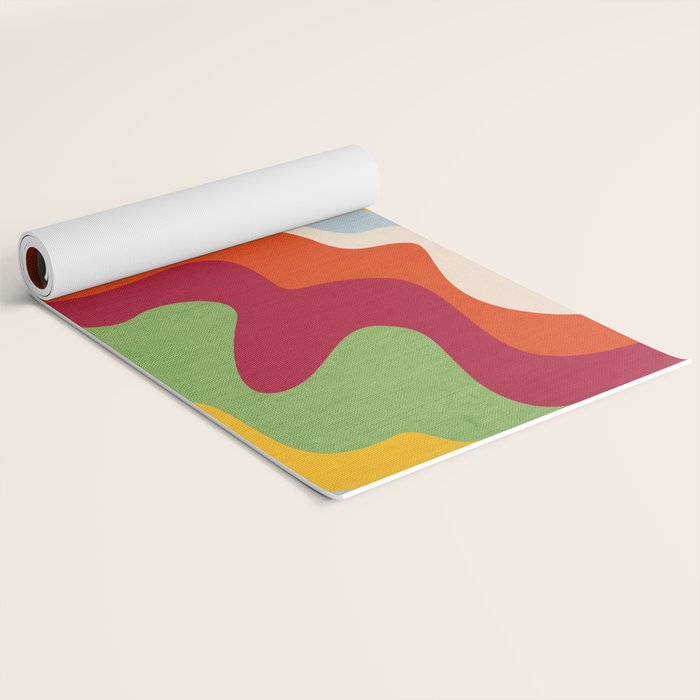 Candy Swirl Yoga Mat Gallery Image 2