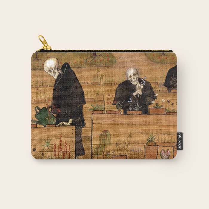 Hugo Simberg - The Garden of Death 1896 Carry All Pouch Gallery Image 1