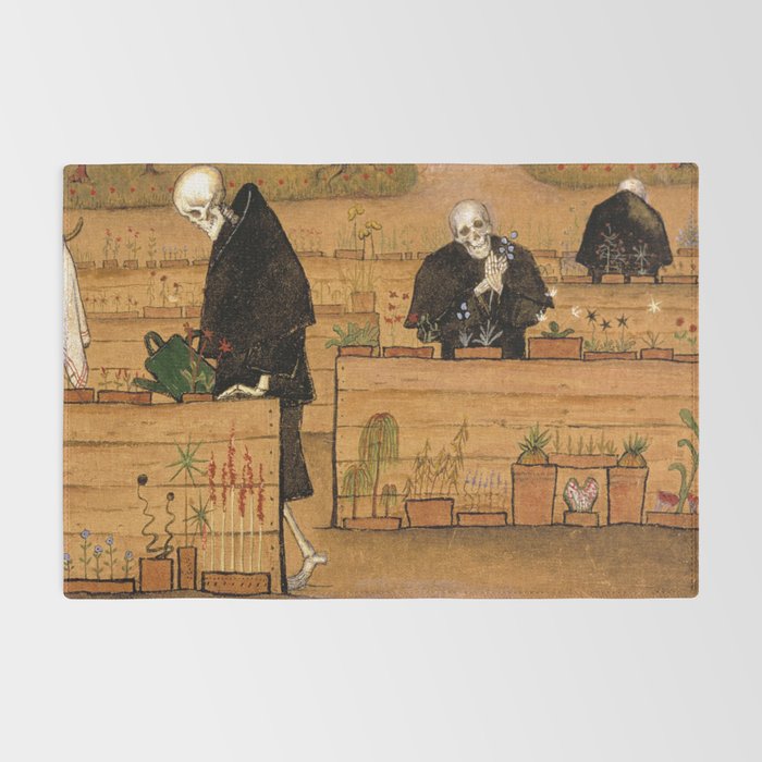 Hugo Simberg - The Garden of Death 1896 Rug Gallery Image 2
