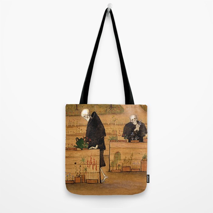 Hugo Simberg - The Garden of Death 1896 Tote Bag Gallery Image 2