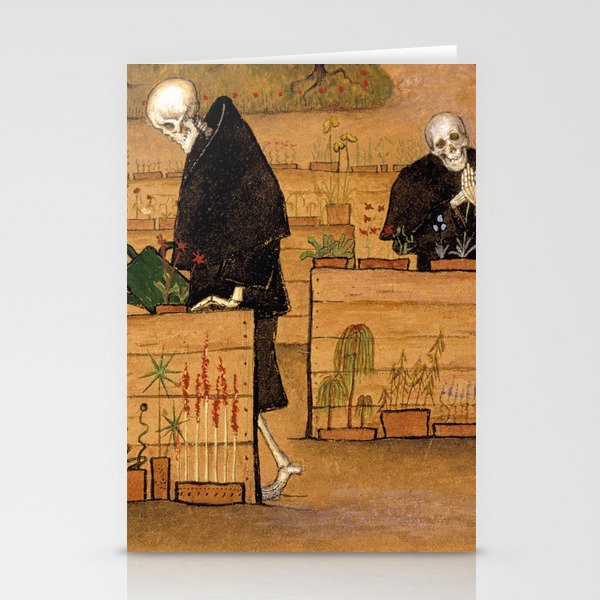 Hugo Simberg - The Garden of Death 1896 Stationery Card Gallery Image 2
