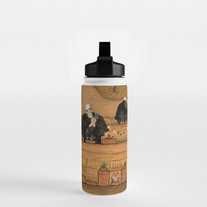 Hugo Simberg - The Garden of Death 1896 Water Bottle Gallery Image 2