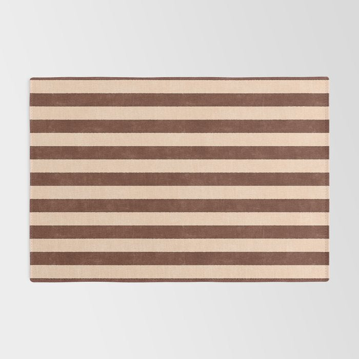 STRIPES 001 M - Cacao Rug Gallery Image 2