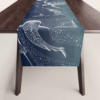 Cosmic Ocean  COLOR GRAD -  turquoise Table Runner Gallery Image 1
