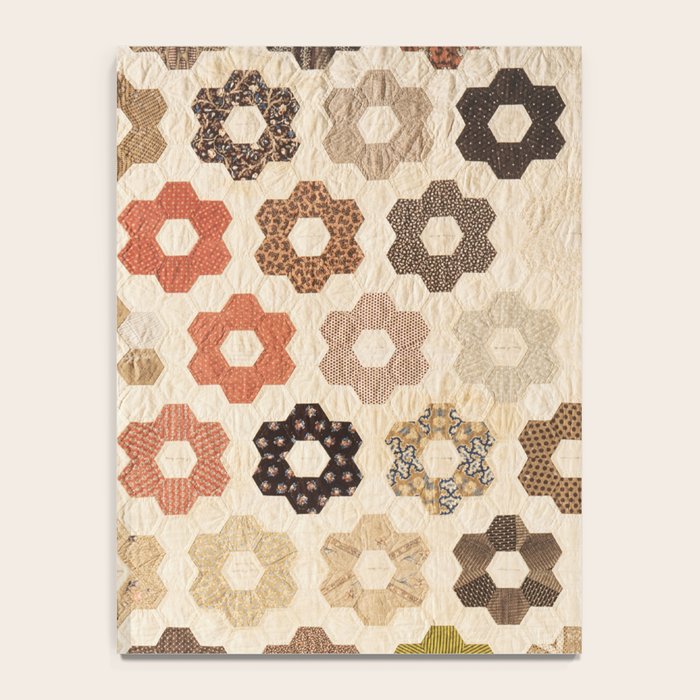 Vintage Multicolor Patchwork Quilt Notebook Gallery Image 4