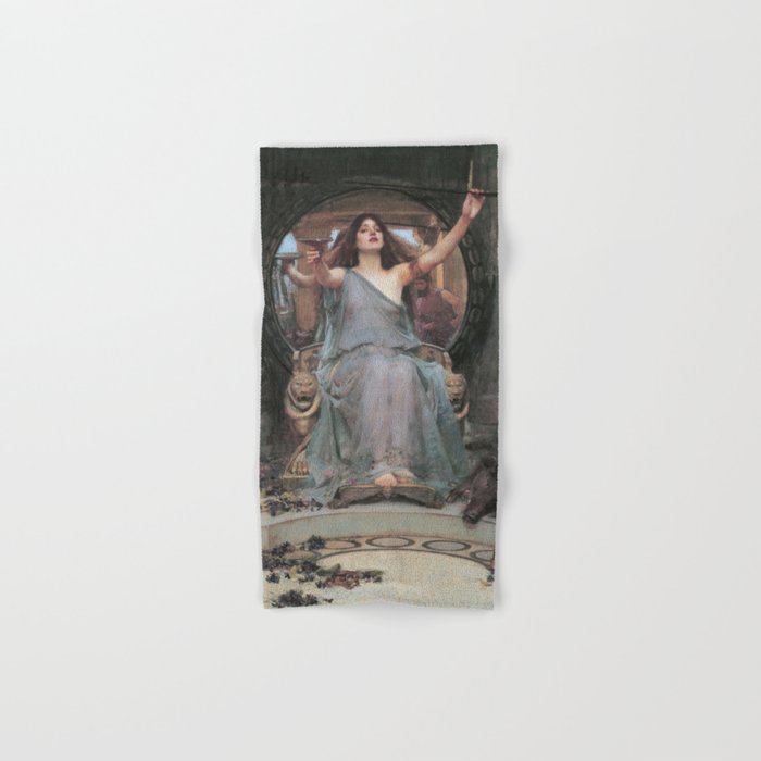 Circe Offering the Cup to Ulysses, John William Waterhouse Bath Towel Gallery Image 1