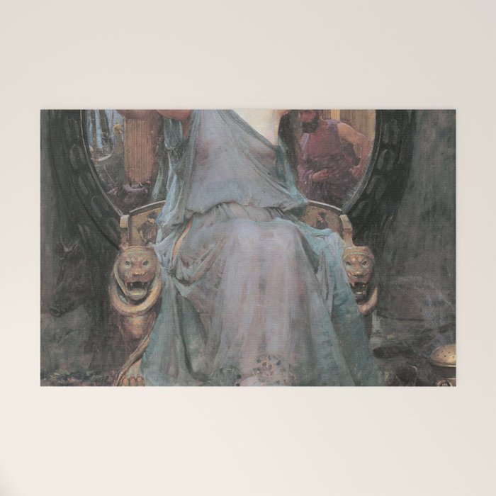 Circe Offering the Cup to Ulysses, John William Waterhouse Welcome Mat Gallery Image 1