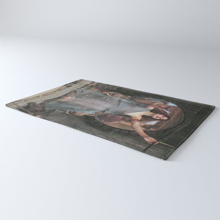 Circe Offering the Cup to Ulysses, John William Waterhouse Rug Gallery Image 3
