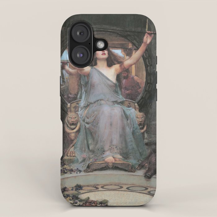 Circe Offering the Cup to Ulysses, John William Waterhouse iPhone Case Gallery Image 1