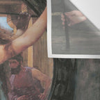 Circe Offering the Cup to Ulysses, John William Waterhouse Wall Tapestry Gallery Image 3