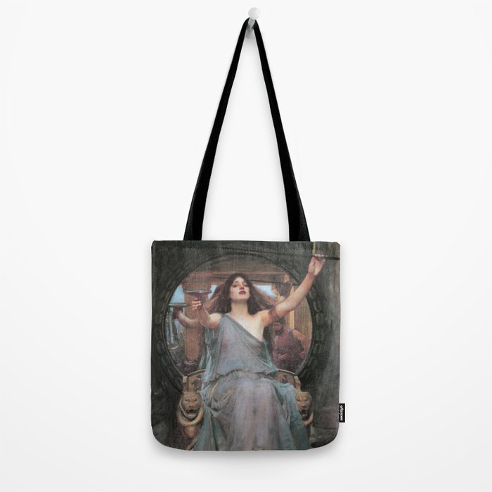 Circe Offering the Cup to Ulysses, John William Waterhouse Tote Bag Gallery Image 2