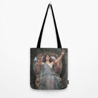 Circe Offering the Cup to Ulysses, John William Waterhouse Tote Bag Gallery Image 2