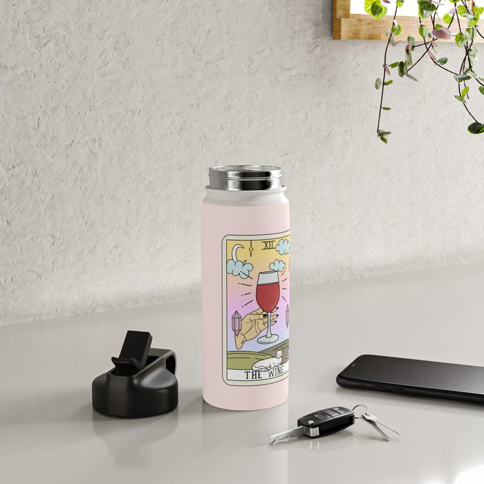 WINE READING (LIGHT) Water Bottle Gallery Image 5
