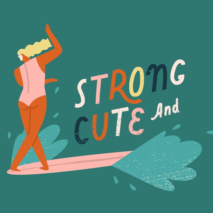 Strong and cute Coffee Mug Gallery Image 2