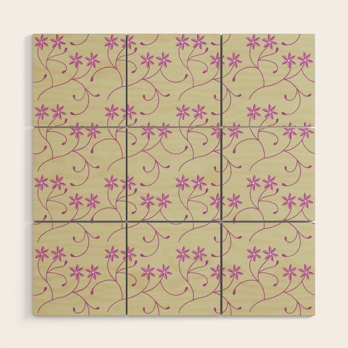 Spa Garden Vines Wood Wall Art Gallery Image 1
