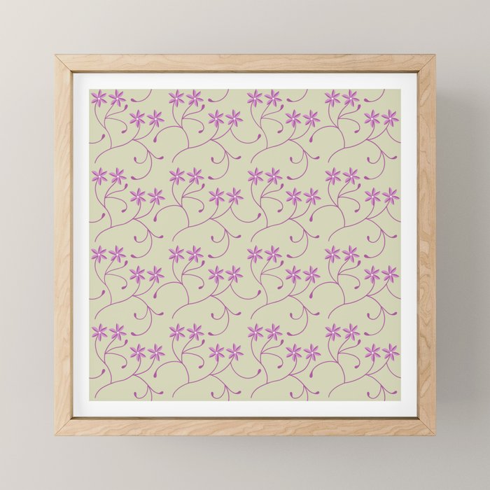 Spa Garden Vines Mini Art Print Gallery Image 1