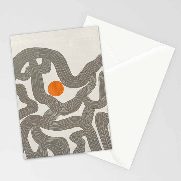 Sun among trees Stationery Card Gallery Image 2