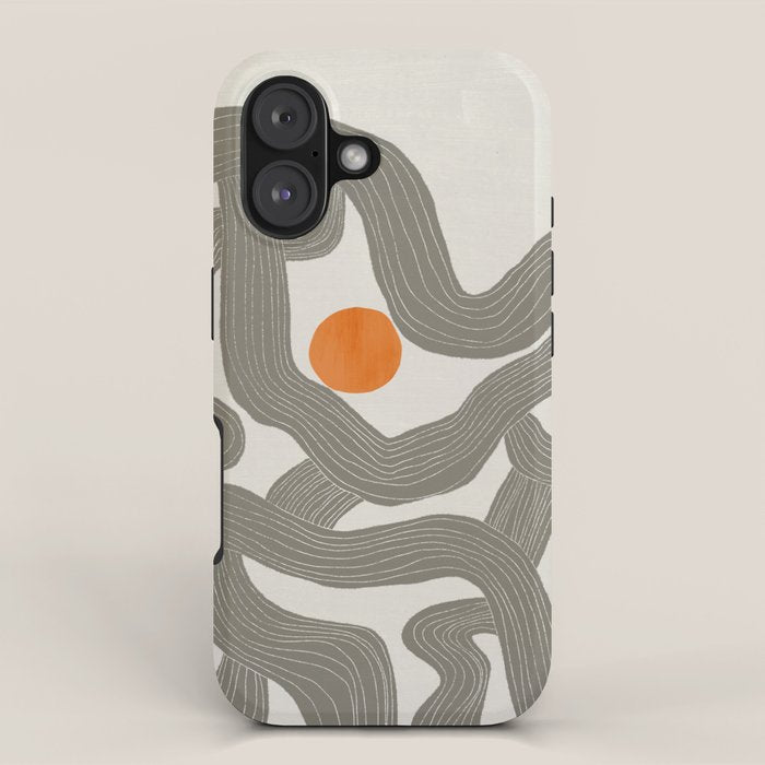 Sun among trees iPhone Case Gallery Image 1