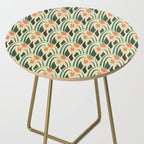 a lot of flowers for art deco green Side Table Gallery Image 2