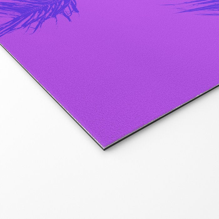 Palm Tree Pink Purple Summer Beach Welcome Mat Gallery Image 2