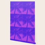 Palm Tree Pink Purple Summer Beach Wallpaper Gallery Image 2