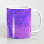 Palm Tree Pink Purple Summer Beach Coffee Mug Gallery Image 1
