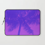 Palm Tree Pink Purple Summer Beach Laptop Sleeve Gallery Image 1