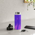Palm Tree Pink Purple Summer Beach Water Bottle Gallery Image 4