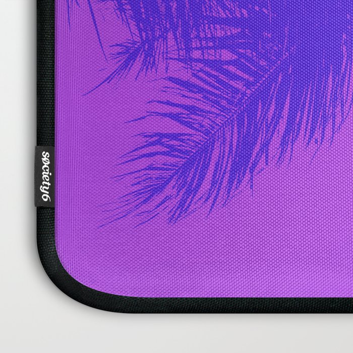 Palm Tree Pink Purple Summer Beach Laptop Sleeve Gallery Image 3