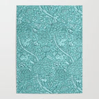 William Morris "Cray" 8. turquoise Poster Gallery Image 4