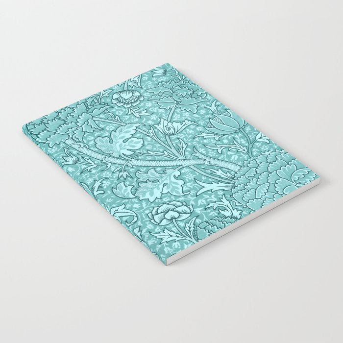 William Morris "Cray" 8. turquoise Notebook Gallery Image 2