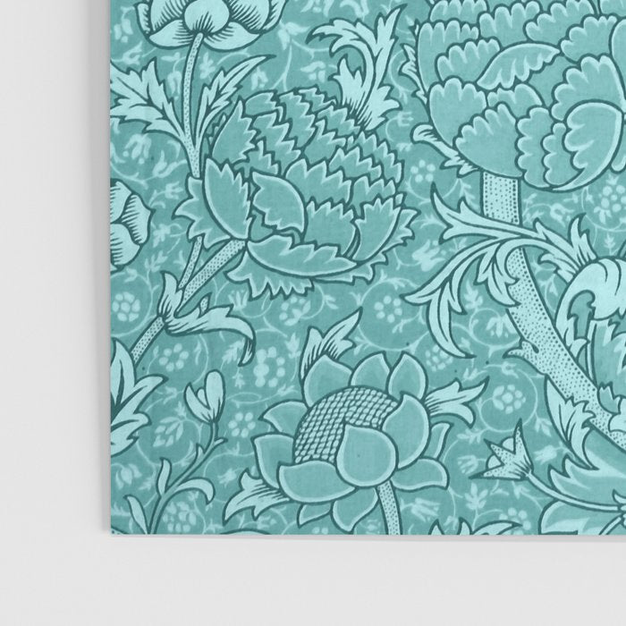 William Morris "Cray" 8. turquoise Poster Gallery Image 3